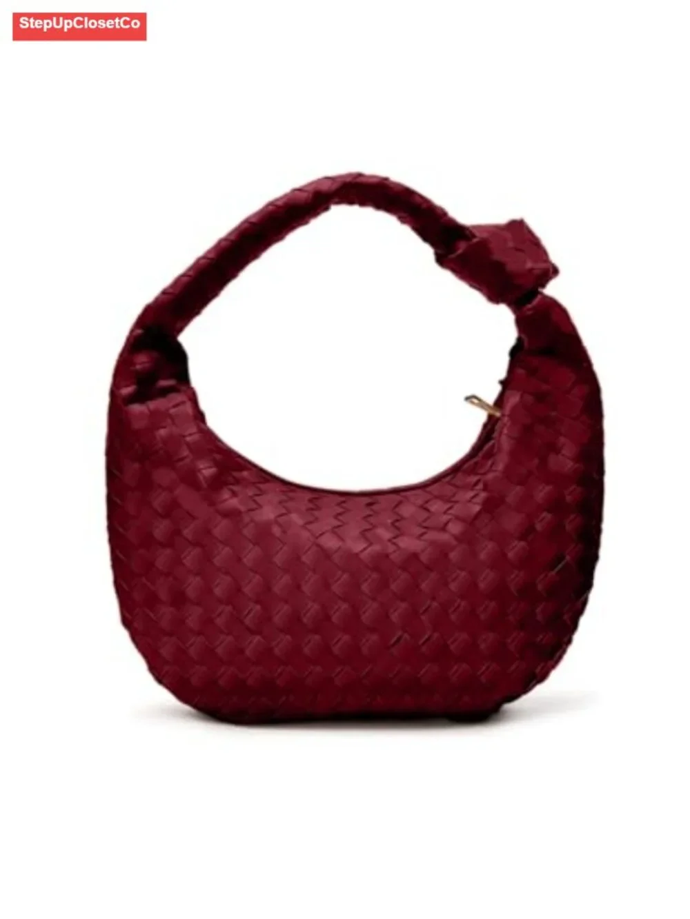 Woven Tote Bag Women Large Hobo Purse Vegan Leather Handbag